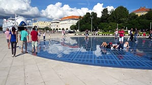Zadar- Begrüssung der Sonne