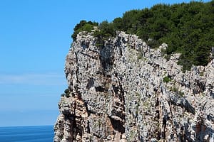 Kornati-Inseln-Felsenwand